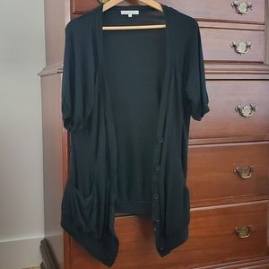 Costa Blanca Hi-Lo Cardigan